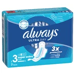 Always Ultra Day, maandverband met vleugels, Super Extra, 7 stuks