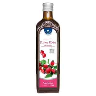 Oleofarm Jus de fruits du monde Rose sauvage avec vitamine C d'origine naturelle, 490 ml