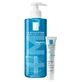 La Roche-Posay Effaclar set, cleansing gel for oily and sensitive skin, 400 ml + DUO+M, moisturizing cream for acne-prone skin, 40 ml