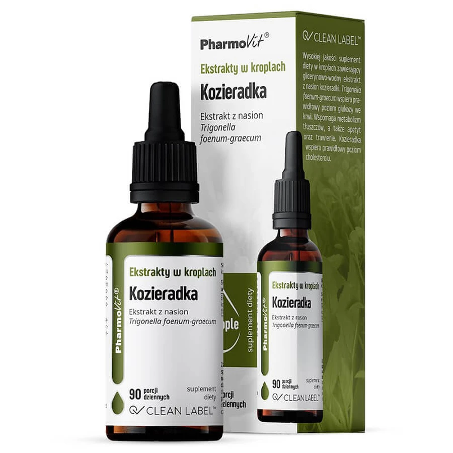 Pharmovit Extracten in druppels Fenegriek, 30 ml