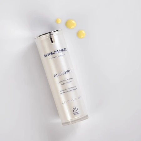 Sensum Mare Algopro, sérum concentré régénérant et correcteur au rétinal 0,08%, 30 ml