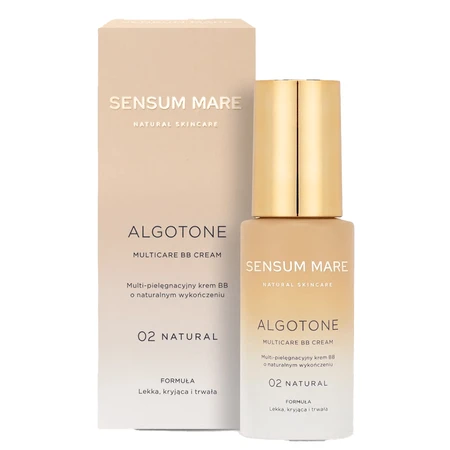 Sensum Mare Algotone, crema BB multicuidado, 02 natural, FPS 15, 30 ml