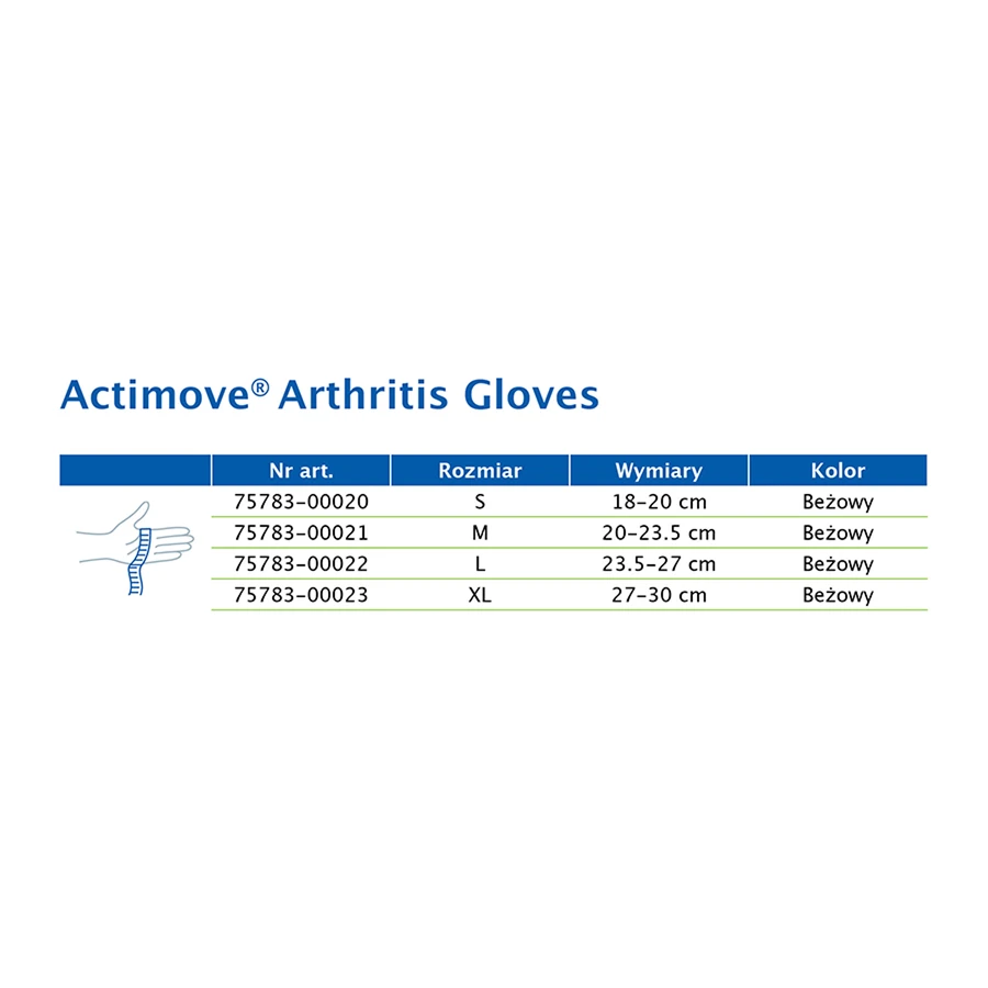 Actimove Arthritis Handschuhe, Handschuhe für Menschen mit Arthritis, Größe S