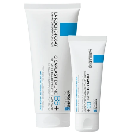 Set La Roche-Posay Cicaplast Baume B5+, lotion apaisante et régénérante, 100 ml + lotion 40 ml