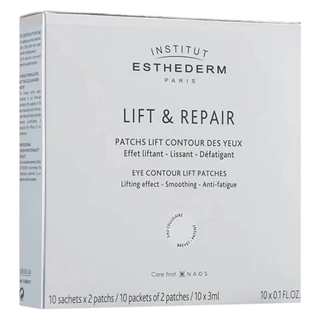 Esthederm Lift & Repair, Oogcontour Lift Patches, liftende oogpleisters, 10 sachets