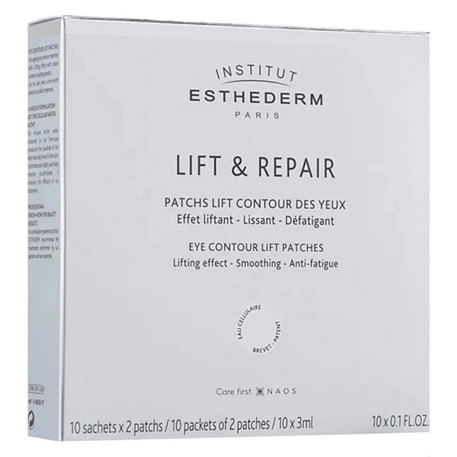 Esthederm Lift & Repair, Oogcontour Lift Patches, liftende oogpleisters, 10 sachets