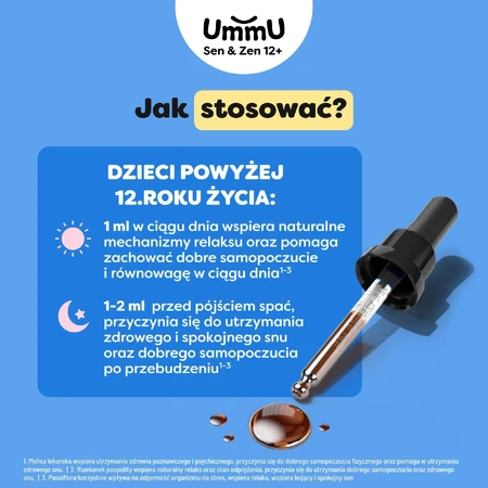 UmmU Sen&Zen, pour les enfants à partir de 12 ans, gouttes, 30 ml