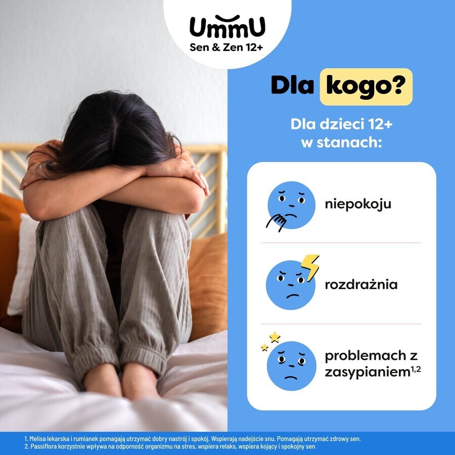 UmmU Sen&Zen, pentru copii de la 12 ani, picături, 30 ml