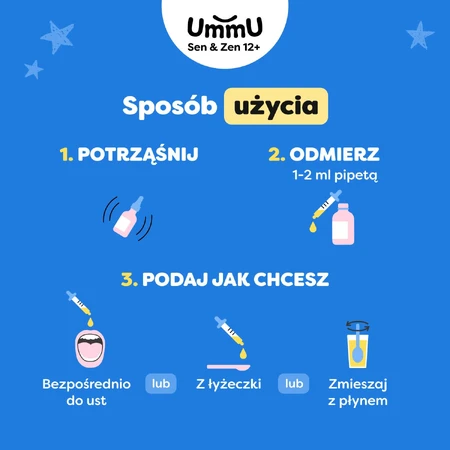 UmmU Sen&Zen, pour les enfants à partir de 12 ans, gouttes, 30 ml