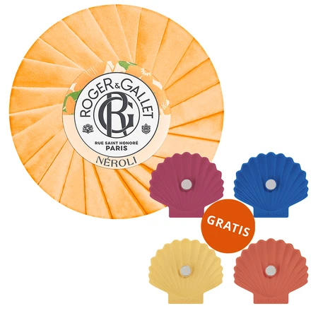 Roger & Gallet Neroli Seife, 100 g + kostenlose Seifenschale