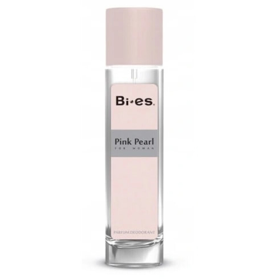 Desodorante Bi-es Pink Pearl en vidrio, 75 ml