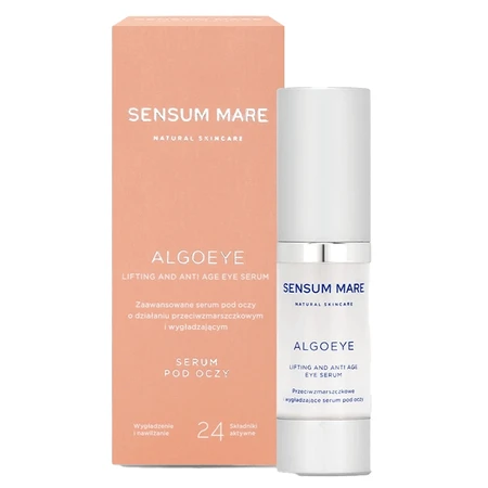 Sensum Mare Algoeye, suero antiarrugas avanzado para el contorno de ojos, 15 ml