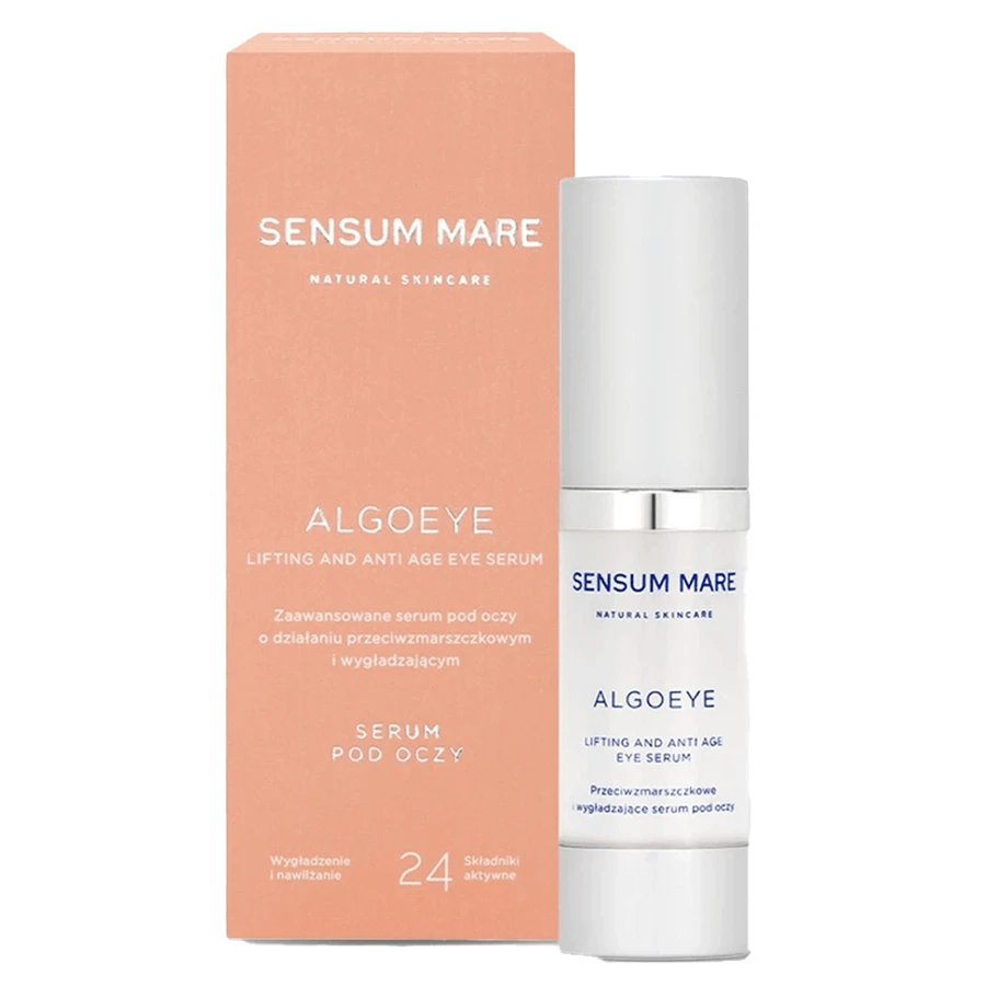 Sensum Mare Algoeye, suero antiarrugas avanzado para el contorno de ojos, 15 ml
