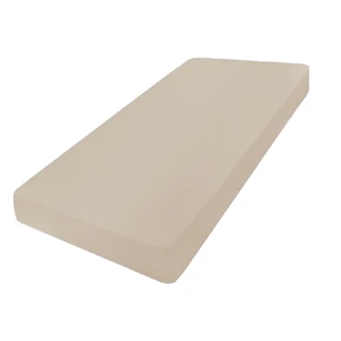BabyMatex, jersey sheet with elastic, 70 cm x 140 cm, beige