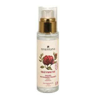 Orientana Nourishment, facial massage oil, rose and saffron, 30 ml