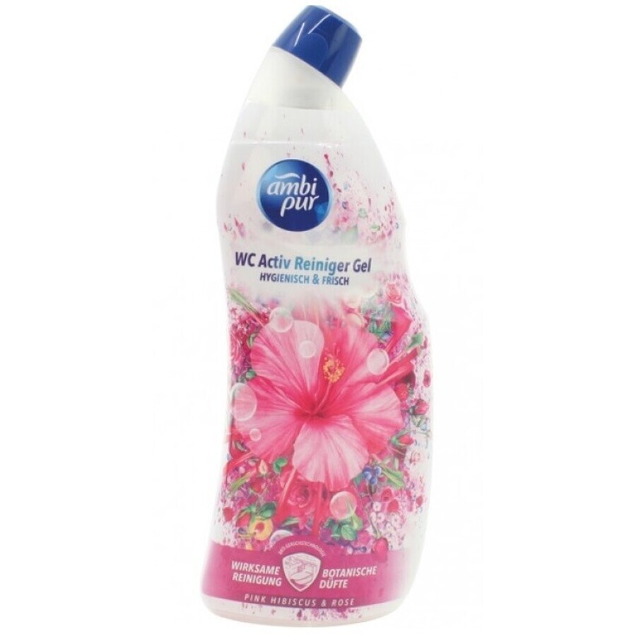Ambi Pur, WC Gel, rosa hibiscius amp; rosa, 750 ml