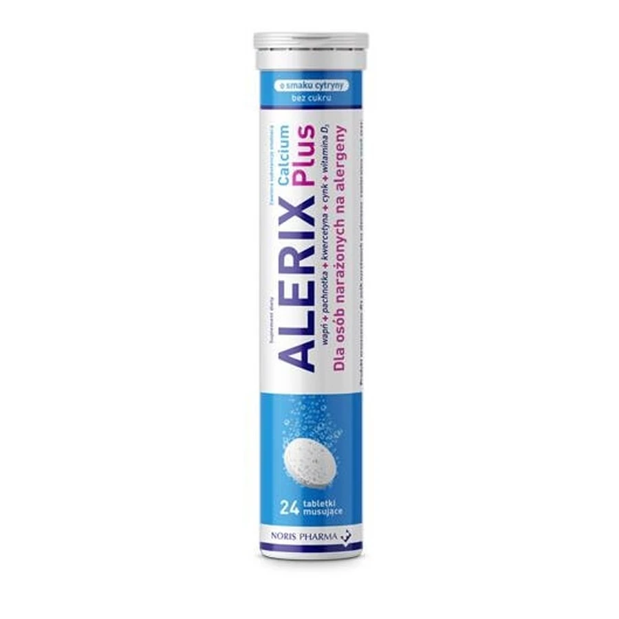 Alerix Calcio Plus, 24 comprimidos efervescentes