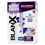 BlanX White Shock Purple Corrector, teeth yellowing whitening system, serum, 20 ml + Led Bite cap