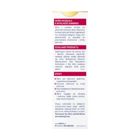 Nivea Vital Soy Anti-Age, verstevigend gezichtsserum, rijpere huid, 40 ml