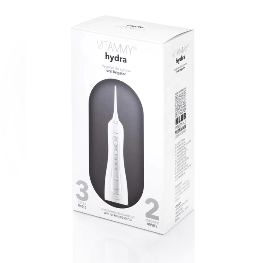 Vitammy Hydra, irrigador dental, blanco