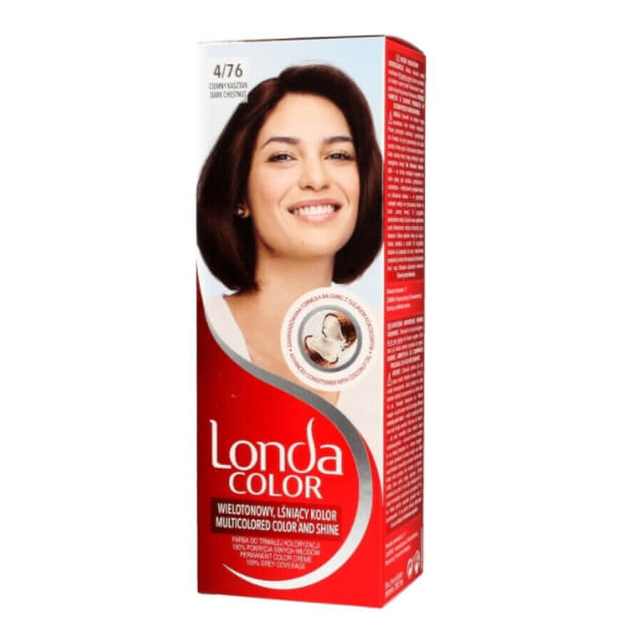 Londa, Couleur des cheveux 4/76 Châtain foncé