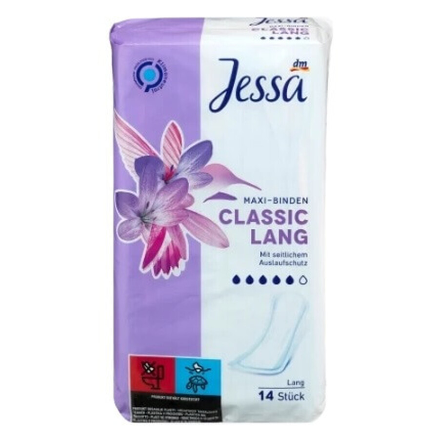 Jessa, Classic Lang, Washing pads, 14 pieces