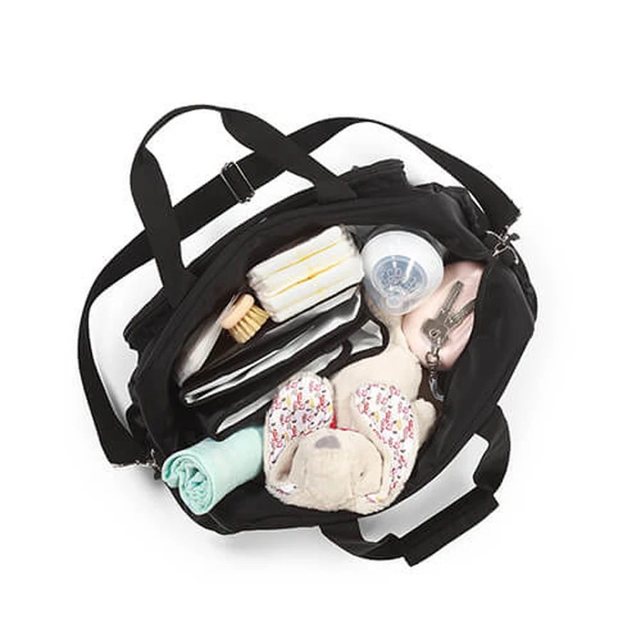 BabyOno, bolso de viaje para mamá, negro