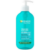 Garnier Skin-clear Daily, Gel antipoluare, îndepărtează punctele negre cu zinc și acid salicilic, curățare facială, 200ml