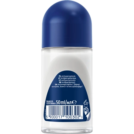 Nivea Men Derma Control Defend, antiperspirant, roll-on, 50 ml