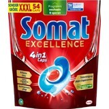 Somat Excellence 4in1 Vaatwastabletten 54 stuks, 934,2g
