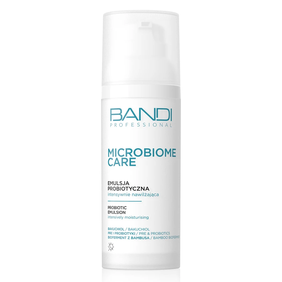 Bandi Microbiome Care, emulsión hidratante intensiva probiótica, 50 ml