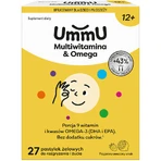 UmmU Multivitamin&Omega, für Kinder ab 12 Jahren, 27 Kau-Lutschtabletten