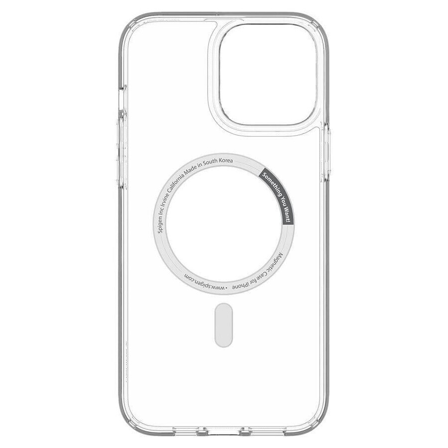 Funda Spigen Ultra Hybrid Mag con MagSafe para iPhone 13 Pro - blanco