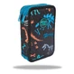 Jumper 2 fossiele potloodetui met 2 kamers en accessoires