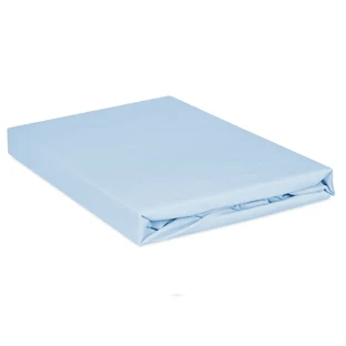 BabyMatex, Jersey-Laken mit Gummizug, 60 cm x 120 cm, blau