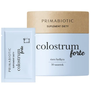 Primabiotic Calostro Forte, sabor crema, 30 sobres