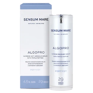 Sensum Mare Algopro, highly advanced anti-wrinkle serum with triple peptide, 30 ml