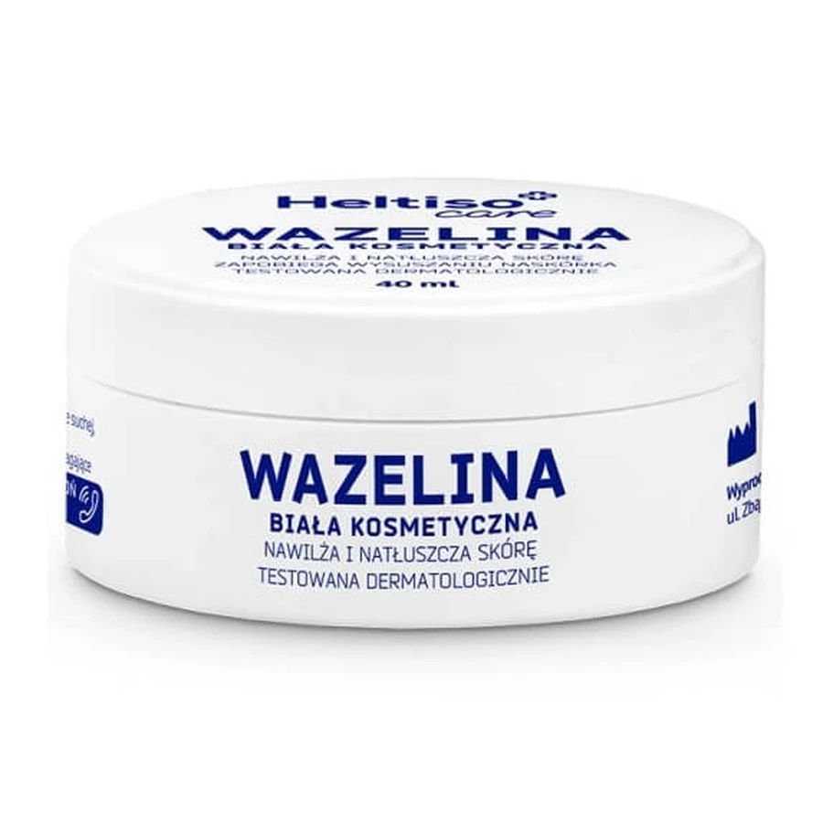 Heltiso Care Vaseline white, cosmetic, 40 ml