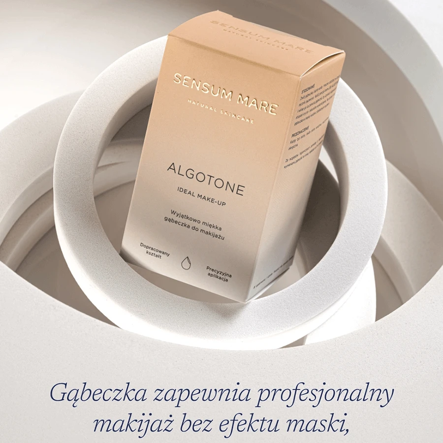 Sensum Mare Algotone, éponge à maquillage extra douce, 1 pièce