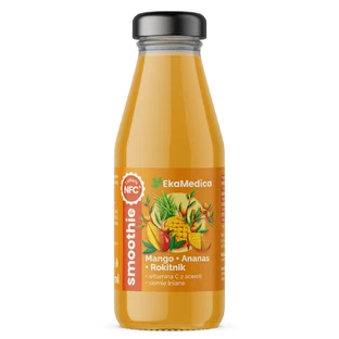 EkaMedica, batido, mango-piña-rokitnik, 250 ml