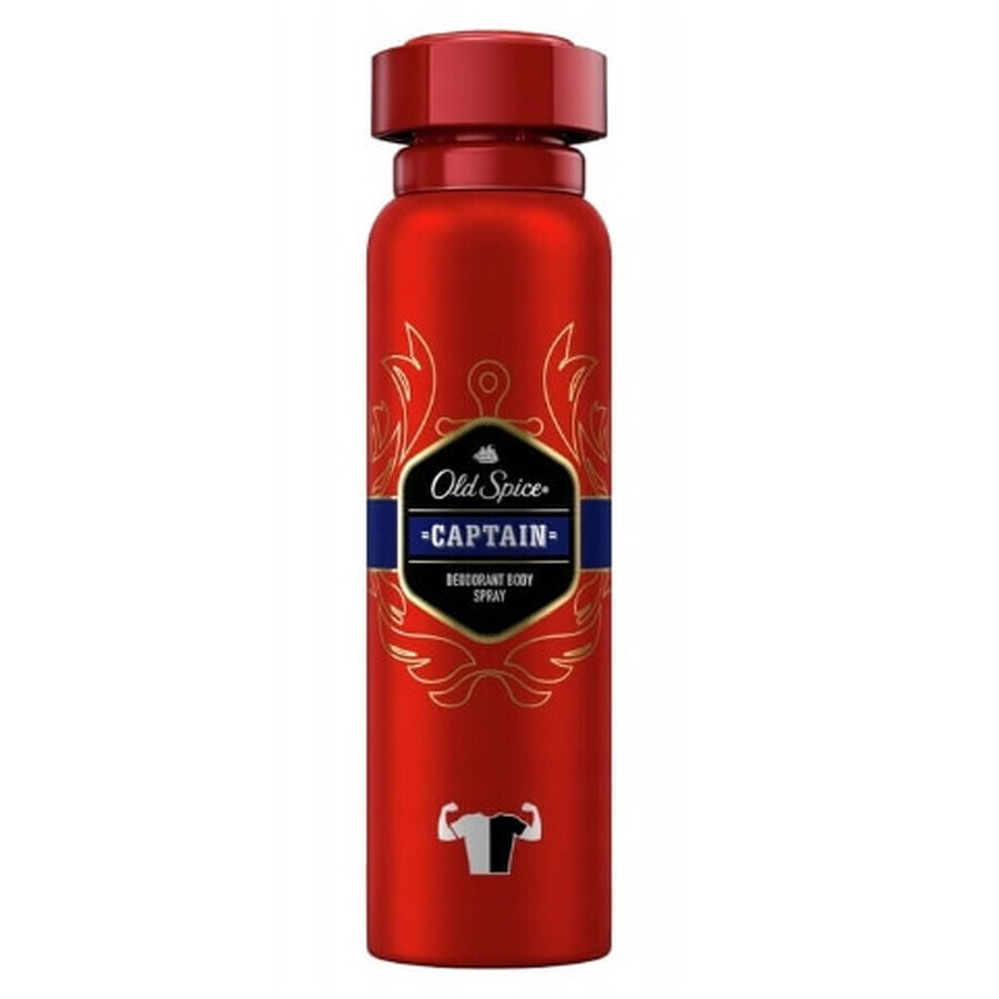 Old Spice Captain Deodorant, 150 ml