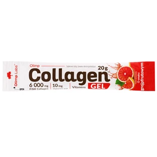 Olimp Collagen Gel, gel, sabor pomelo, 20 g