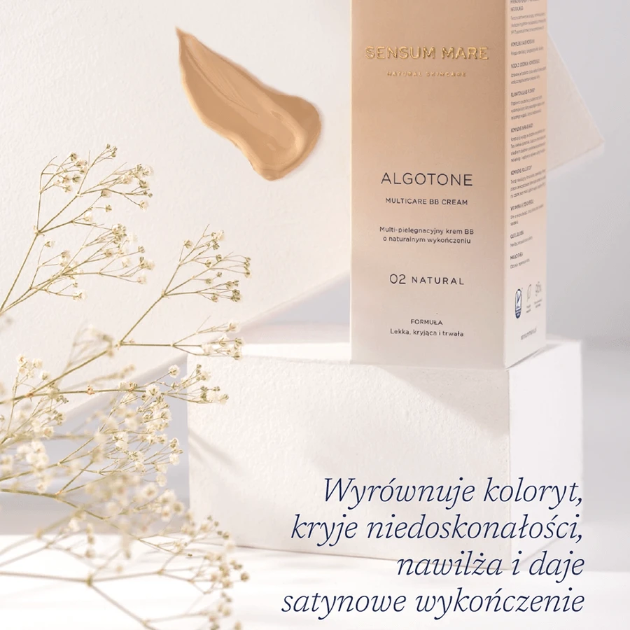 Sensum Mare Algotone, multi-care BB cream, 01 light, SPF 15, 30 ml
