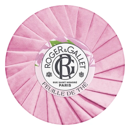 Roger & Gallet Feuille de The, săpun în baton, 100 g + săpunieră gratuită