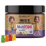 Simple Day MultiKids, jelly beans voor kinderen vanaf 4 jaar, gemengde smaken, 120 stuks