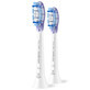 Philips, replacement tips for Sonicare G3 Premium Gum Care sonic toothbrush, white, 2 pieces.