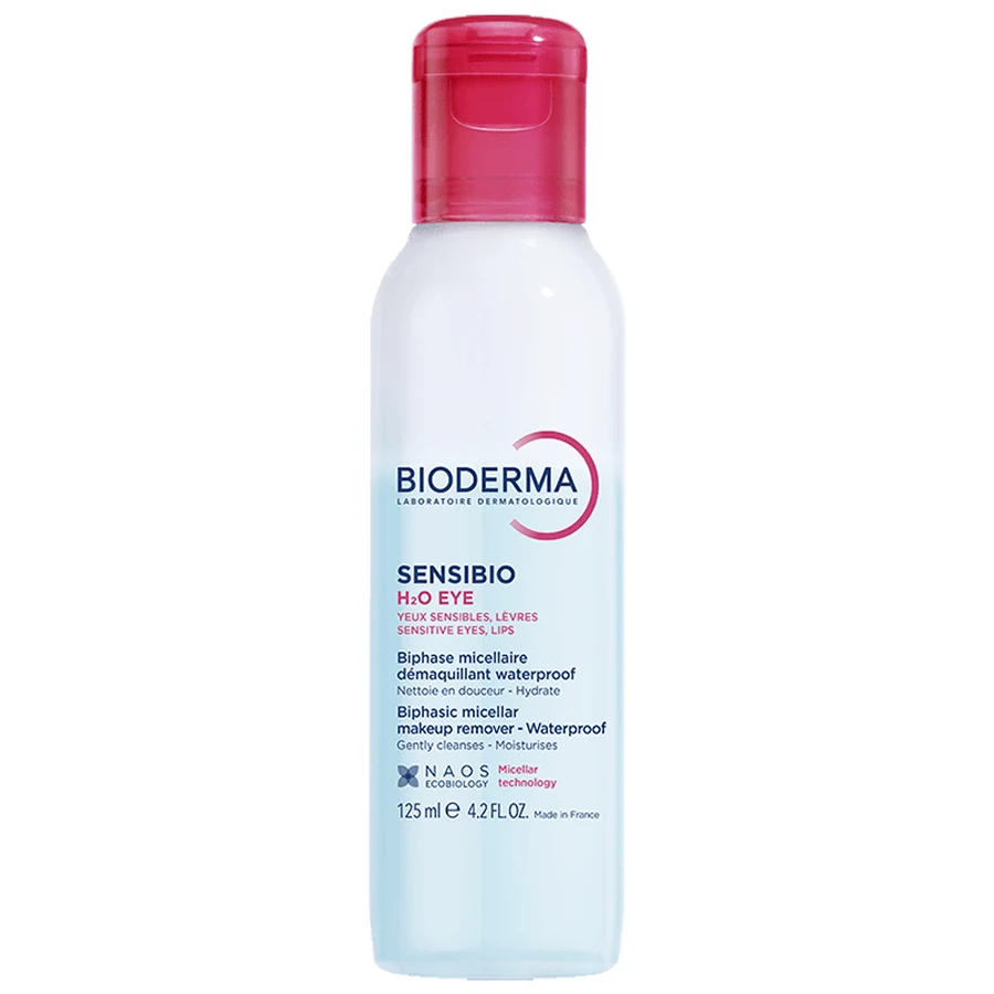 Bioderma Sensibio H2O Eye, eau micellaire, 125 ml