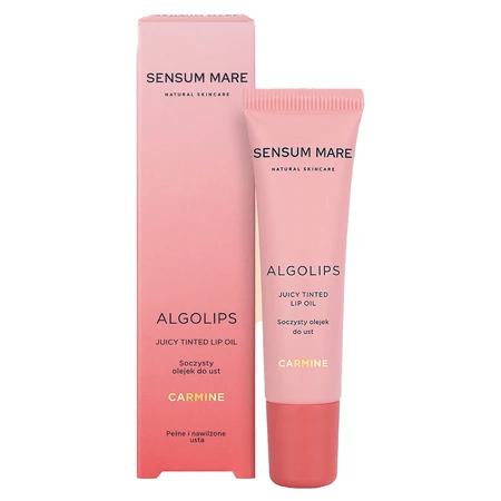 Sensum Mare Algolips, huile à lèvres juteuse, carmin, 10 ml