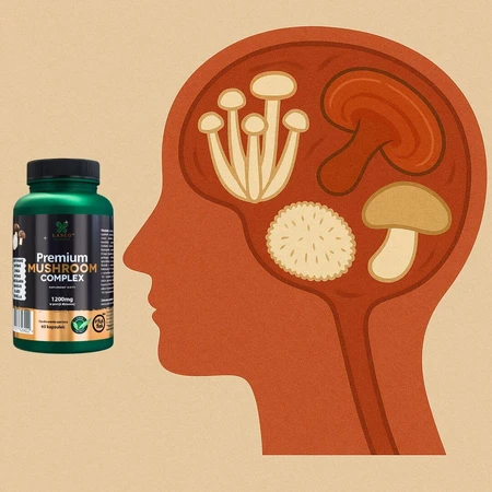 Lanco Nutritions Premium-Pilz-Komplex, 60 Kapseln