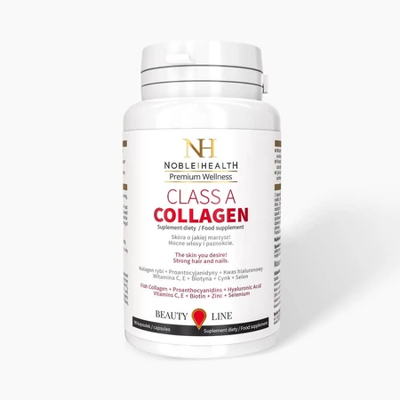 Noble Health klasse A collageen, 90 capsules